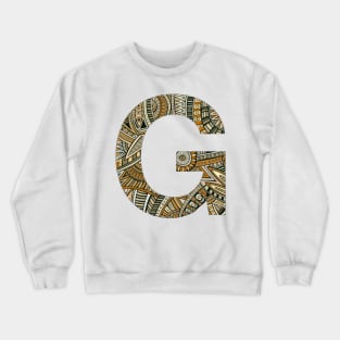 Letter Crewneck Sweatshirt